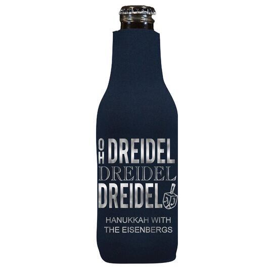 Oh Dreidel Bottle Huggers